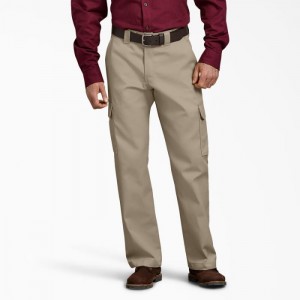 Dickies Relaxed Fit Cargo Lucru Pants Maro | YQGS1094