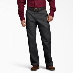 Dickies Relaxed Fit Cargo Lucru Pants Negrii | DMMJ7204