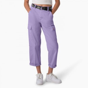 Dickies Relaxed Fit Contrast Stitch Cropped Cargo Pants Regular | OUKP4748