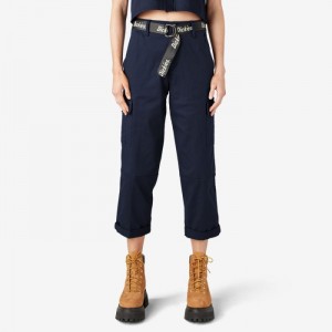 Dickies Relaxed Fit Cropped Cargo Pants Regular | TEAW1535