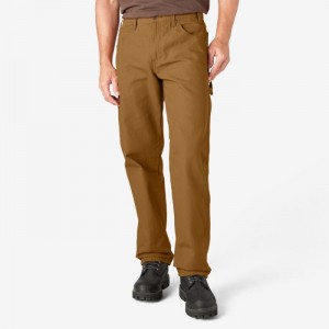 Dickies Relaxed Fit Heavyweight Duck Carpenter Pants Maro | VQIE1036