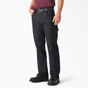 Dickies Relaxed Fit Heavyweight Duck Carpenter Pants Negrii | VTHT1142
