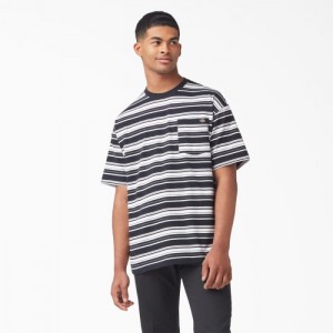 Dickies Relaxed Fit In Dungi Pocket T-Shirt Negrii | GLUD1261