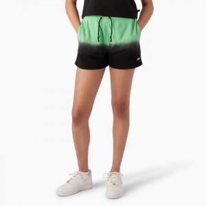 Dickies Relaxed Fit Ombre Knit Shorts, 3" Verde Menta Negrii | LISI6006