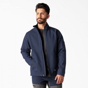 Dickies Ripstop Softshell Jacket Bleumarin Albastri | YEKX4284
