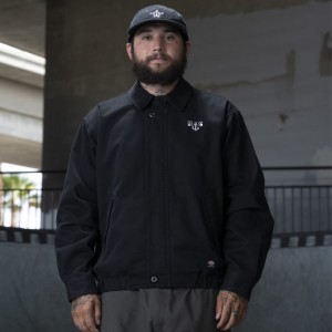 Dickies Ronnie Sandoval Eisenhower Jacket Negrii | LUZX4050