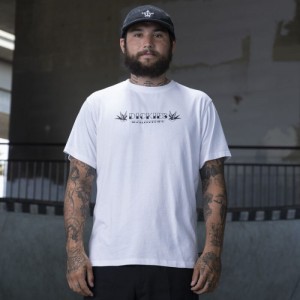 Dickies Ronnie Sandoval Photo T-Shirt Albi | FAAG7323