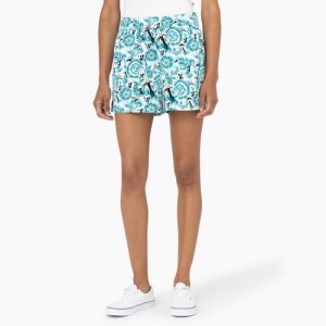 Dickies Roseburg Shorts, 7" Albastri | BSRU4796