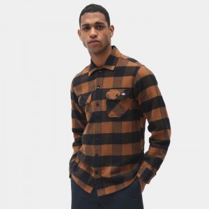 Dickies Sacramento Shirt Negrii Maro | GNSZ7099