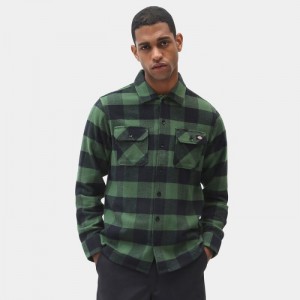Dickies Sacramento Shirt Verzi | UBAQ6554