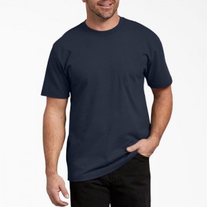 Dickies Scurte Sleeve T-Shirt Bleumarin | THNK1857