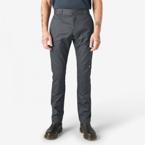 Dickies Slab Fit Double Knee Lucru Pants Gri | JBEN9483