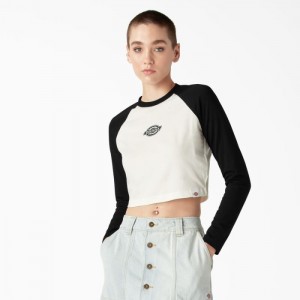 Dickies Sodaville Cropped T-Shirt Negrii | CCCP3920