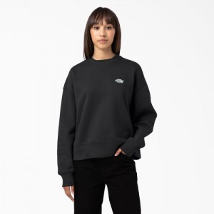 Dickies Summerdale Sweatshirt Negrii | MMZH5862