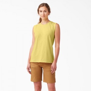 Dickies Tank Top Lămâie | DHAF6713