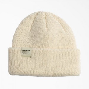 Dickies Thick Knit Beanie Bej Gri | EPTU8327