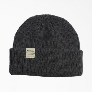 Dickies Thick Knit Beanie Gri | UMDG8139