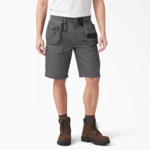 Dickies Traeger x Dickies FLEX Relaxed Fit Shorts, 11" Gri | SNFU5793