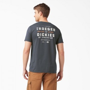 Dickies Traeger x Dickies Pocket T-Shirt Gri | KITJ3683