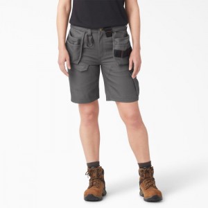 Dickies Traeger x Dickies Relaxed Fit Shorts, 9" Gri | BHQN9820