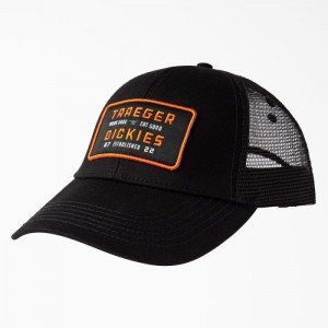 Dickies Traeger x Dickies Trucker Hat Negrii | RRAV6108