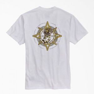 Dickies Vincent Alvarez Grafice T-Shirt Albi | CNXF0130