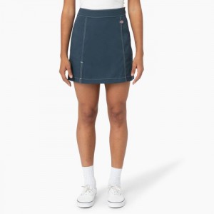 Dickies Whitford Skirt Albastri | MOLS2441