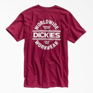 Dickies Worldwide Workwear Grafice T-Shirt Visinii | MYGH5638