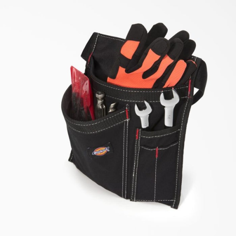 Dickies 5-Pocket Lucru Apron with Side Tool Pouch Negrii | LYCJ8085