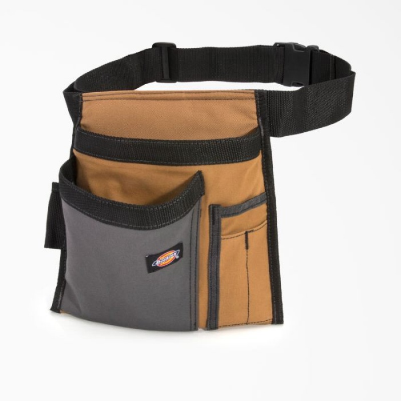 Dickies 5-Pocket Lucru Apron with Tool Pouch Maro | LRMC9555