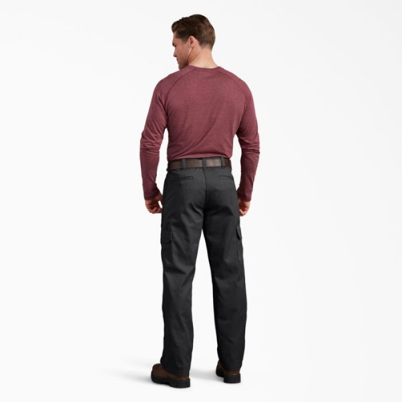 Dickies Active Talie Regular Fit Cargo Pants Negrii | UOSX5344
