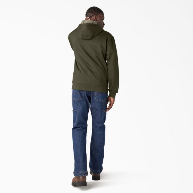 Dickies Apa Repellent Camo Logo Hoodie Verzi | OXMR0412