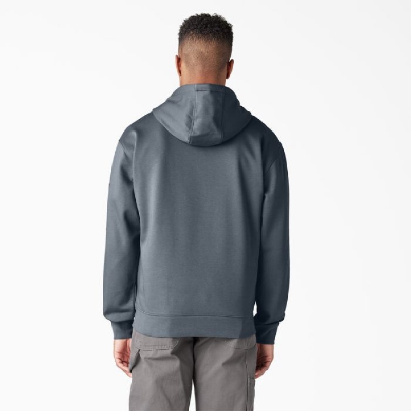 Dickies Apa Repellent Logo Sleeve Hoodie Stormy Weather | GKWH4765