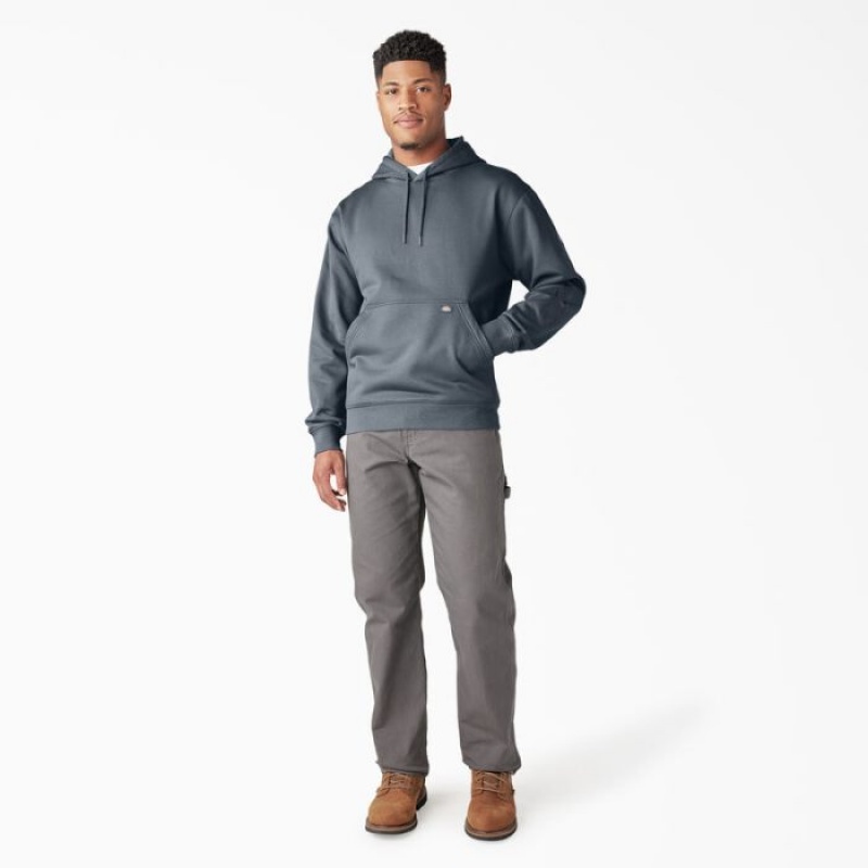 Dickies Apa Repellent Logo Sleeve Hoodie Stormy Weather | GKWH4765