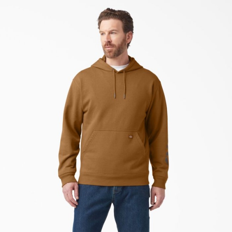 Dickies Apa Repellent Logo Sleeve Hoodie Maro | GDHP5190