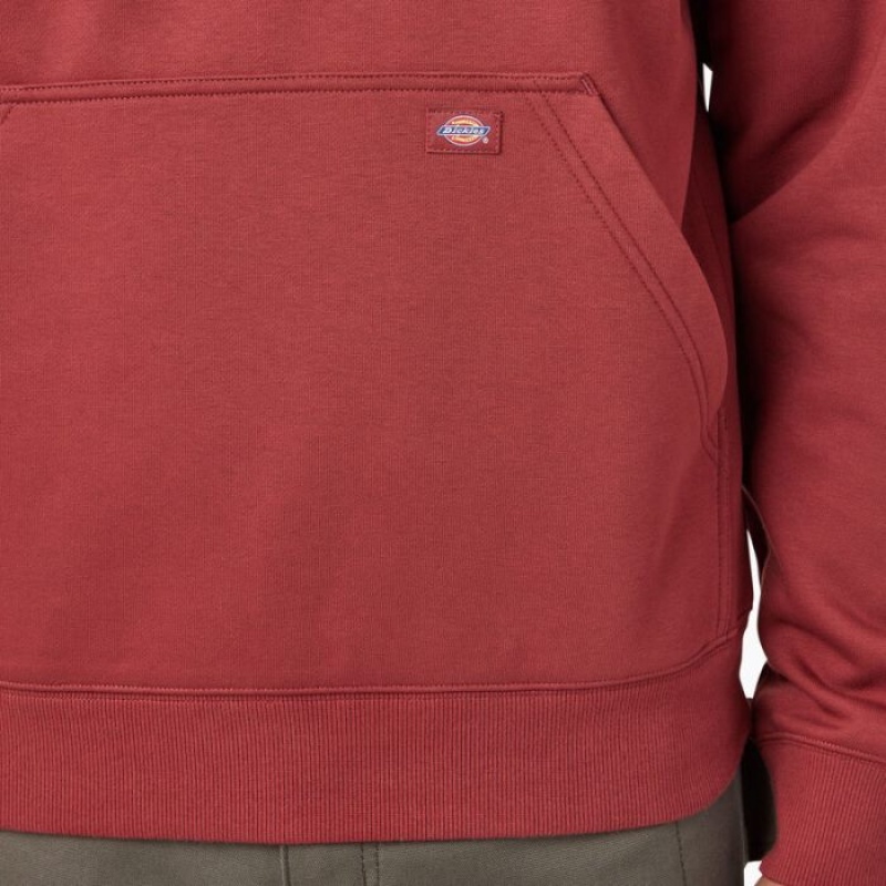 Dickies Apa Repellent Logo Sleeve Hoodie Rosii Inchis | VGVS7366