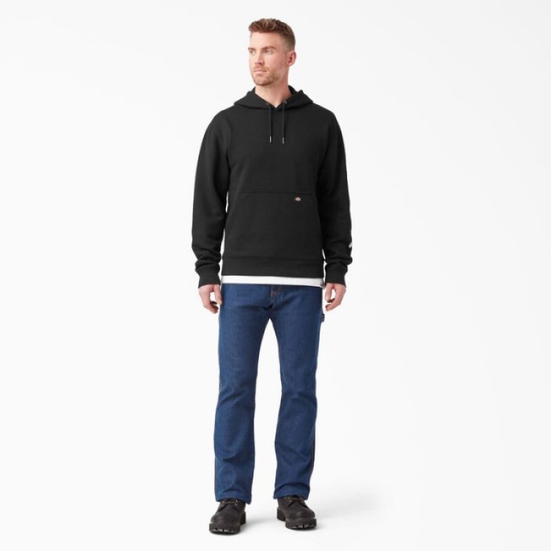 Dickies Apa Repellent Logo Sleeve Hoodie Negrii | THND3485