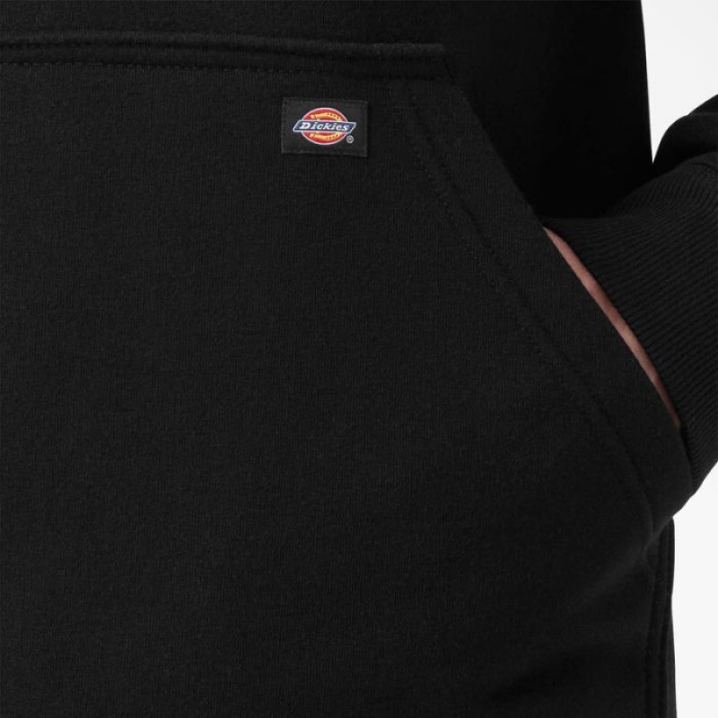 Dickies Apa Repellent Logo Sleeve Hoodie Negrii | THND3485
