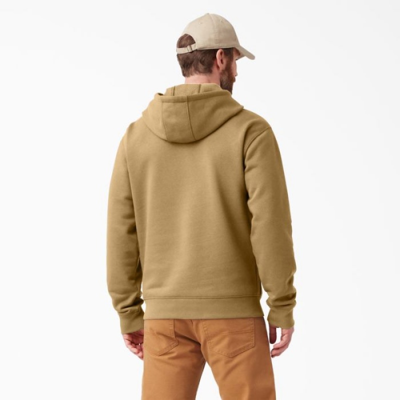 Dickies Apa Repellent Logo Sleeve Hoodie Nubuck | BYXQ8480