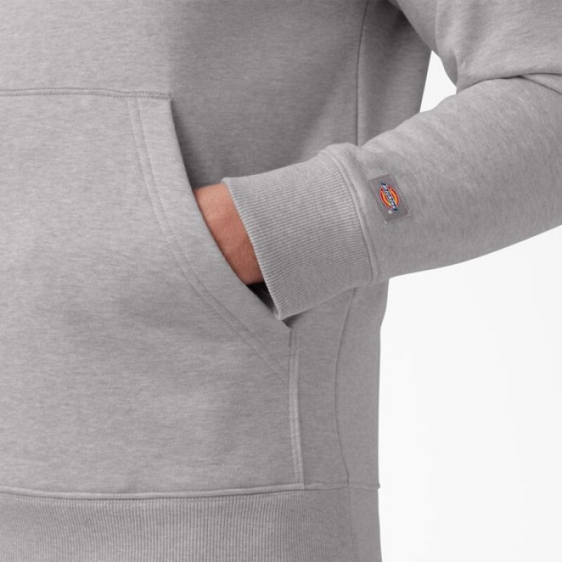 Dickies Apa Repellent Tri-Color Logo Hoodie Gri | FIAS8973