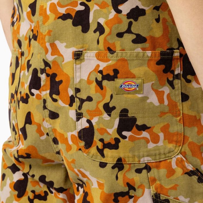 Dickies Artondale Duck Bib Overalls Camuflaj | CMBX3900