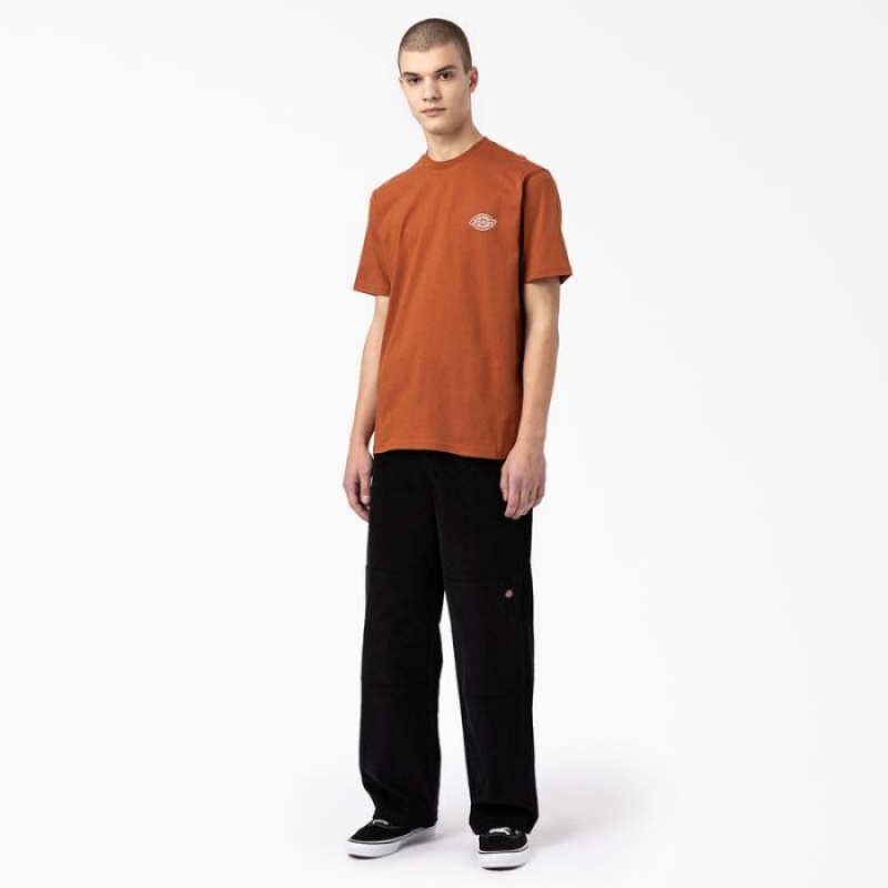 Dickies Back Logo Grafice T-Shirt Maro | ZOAP1989