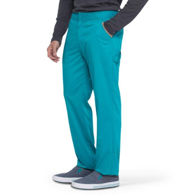 Dickies Balance Zip Fly Scrub Pants Turcoaz | KQQI7430