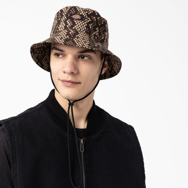 Dickies Camden Bucket Hat Kaki | XOZN3367