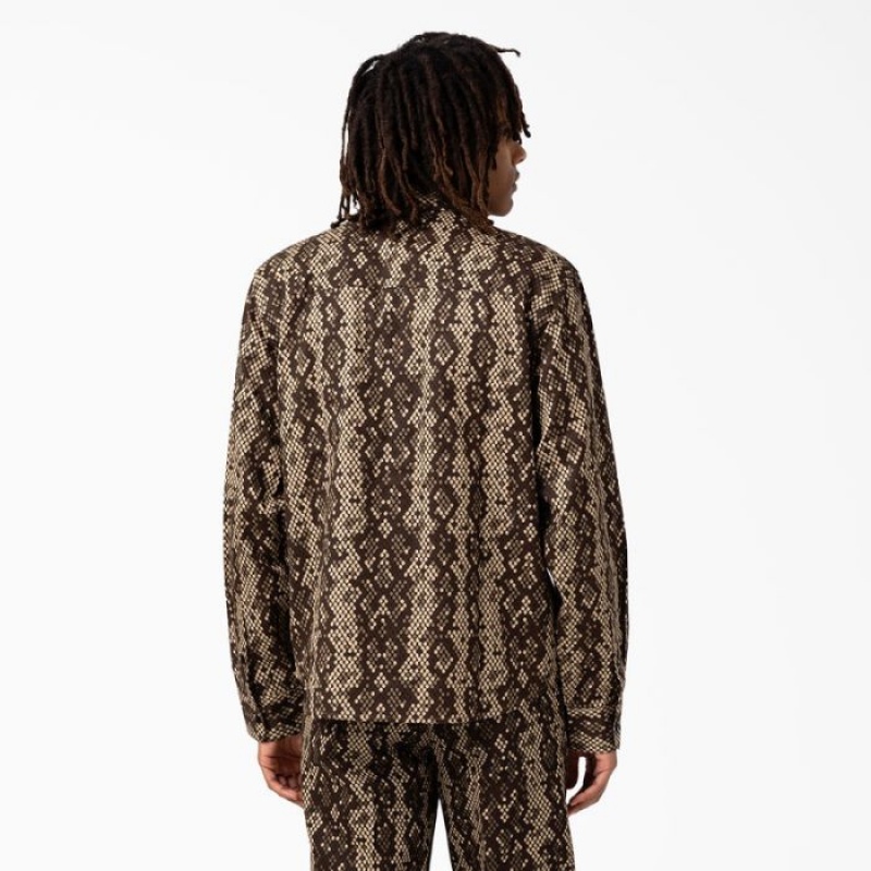 Dickies Camden Long Sleeve Shirt Negrii | MMIG7599