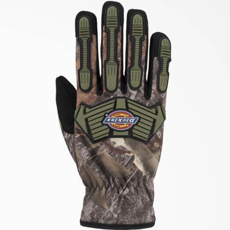 Dickies Camo Performance Iarnă Gloves Negrii Camuflaj | JCJX8056