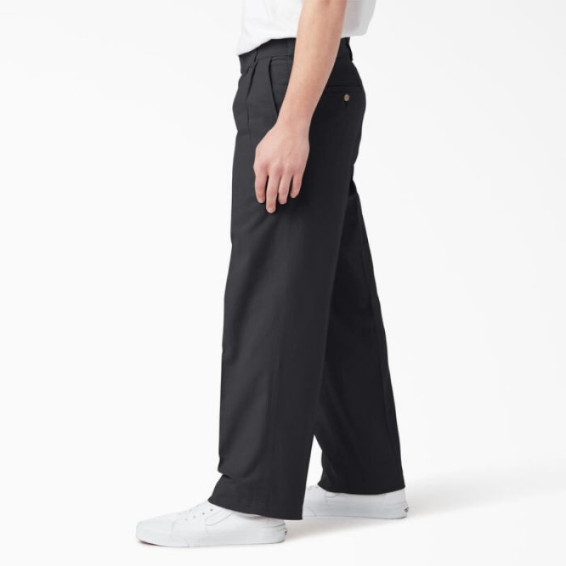 Dickies Chatom Regular Fit Tapered Leg Pants Negrii | VBRU2031