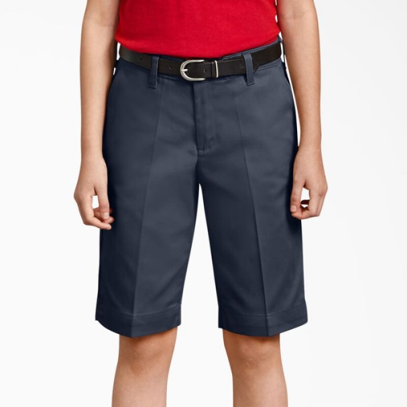 Dickies Clasici Fit Bermuda Shorts, 4-20 Bleumarin | WTKL6457