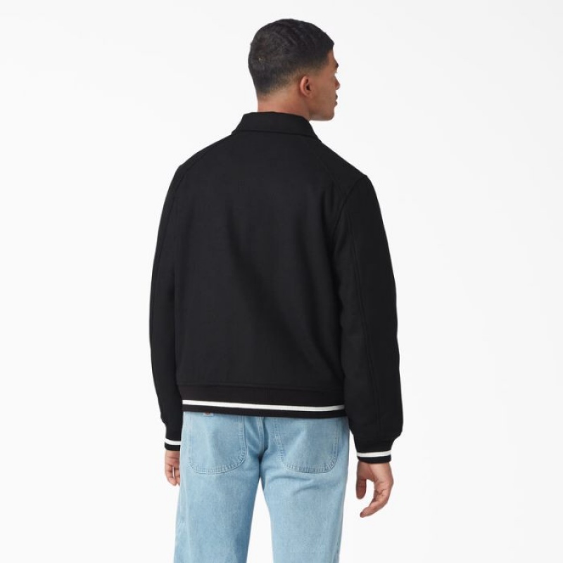 Dickies Collegiate Jacket Negrii | NPDN4655
