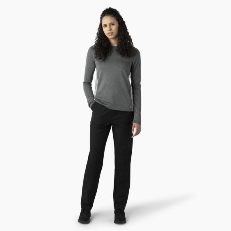 Dickies Cooling High Rise Tapered Leg Double Knee Pants Regular | MIKQ9679